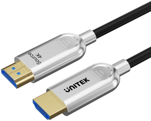 Kabel HDMI Unitek optyczny 2.0 AOC 4K 60Hz 30m