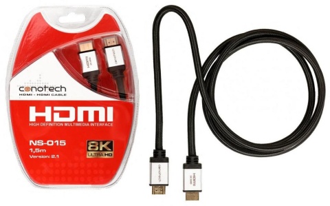 Kabel Hdmi Conotech NS-015 8K ver. 2.1 - 1,5m