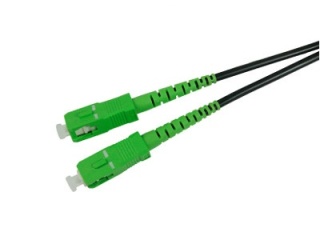 PATCHCORD ŚWIATŁOWODOWY SM 100M SIMPLEX 9/125 SC/APC-SC/APC zewn
