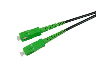 PATCHCORD ŚWIATŁOWODOWY SM 100M SIMPLEX 9/125 SC/APC-SC/APC zewn