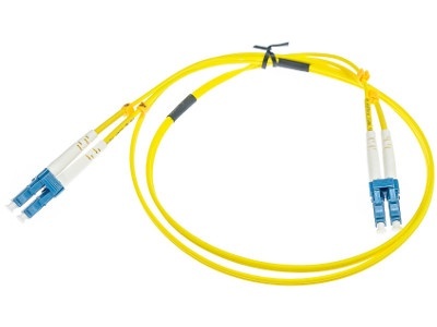 PATCHCORD ŚWIATŁOWODOWY SM 1M DUPLEX 9/125, LC/UPC-LC/UPC