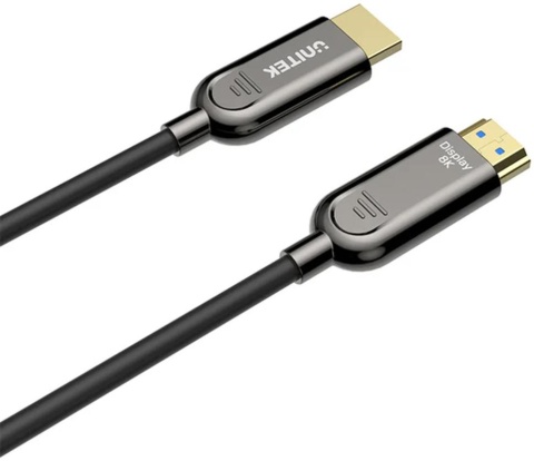 Unitek Kabel optyczny HDMI 2.1 AOC 8K 120Hz 20m