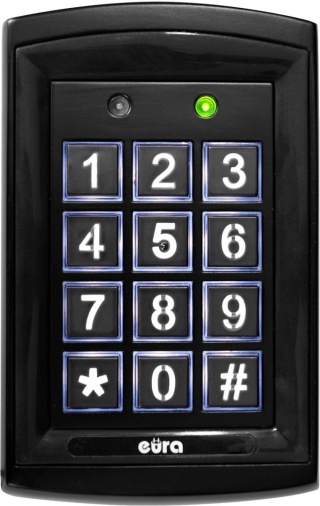 Zamek szyfrowy EURA AC-20C7 czarny
