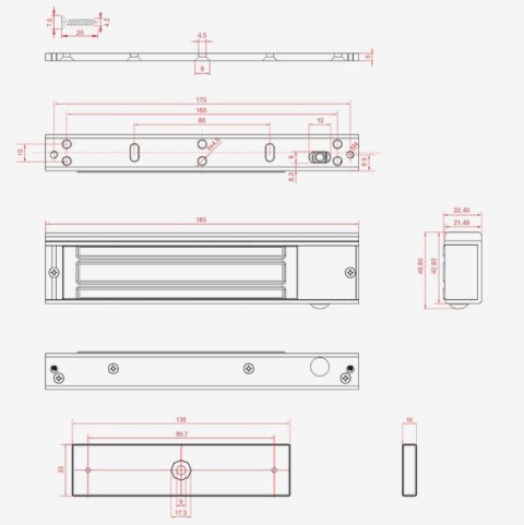 Zwora elektromagnetyczna SCOT EL-350SL2