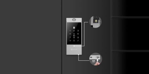 Inteligentny zamek cyfrowy Ezviz DL04 Pro