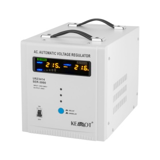 Automatyczny stabilizator napięcia KEMOT SER-3000 230 v jedna faza