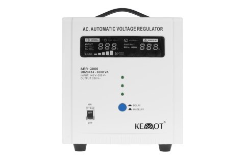 Automatyczny stabilizator napięcia KEMOT SER-3000 230 v jedna faza Automatyczny stabilizator napięcia KEMOT SER-3000 230 v jedna faza