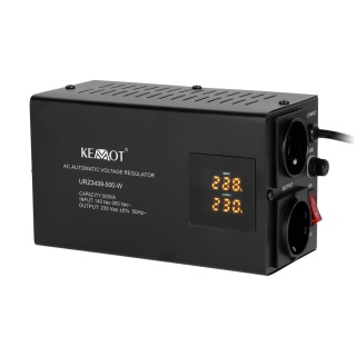 Automatyczny stabilizator napięcia KEMOT SER-500-W precyzja 8%