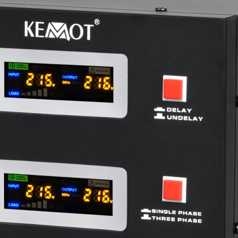 Automatyczny trójfazowy stabilizator napięcia 20000 VA 3% KEMOT PROavr -20k