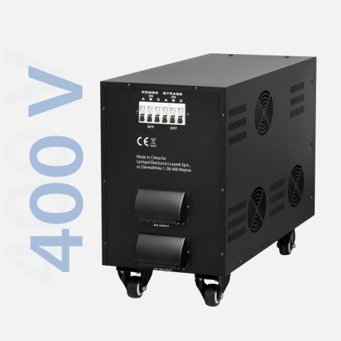 Automatyczny trójfazowy stabilizator napięcia 30000 VA 3% KEMOT PROavr-30k Automatyczny trójfazowy stabilizator napięcia 30000 VA 3% KEMOT PROavr-30k