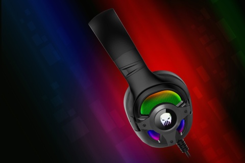 Słuchawki gamingowe mikrofon RGB Kruger&Matz