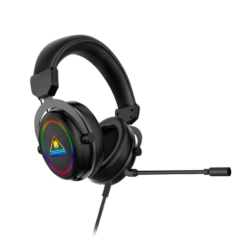 Słuchawki gamingowe nauszne przewodowe USB RGB mikrofon Kruger&Matz GH-50
