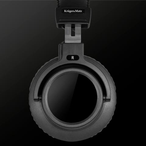 Słuchawki nauszne studyjne Kruger&Matz model DJ neodym 50mm 32 Ohm 98 dB Słuchawki nauszne studyjne Kruger&Matz model DJ neodym 50mm 32 Ohm 98 dB