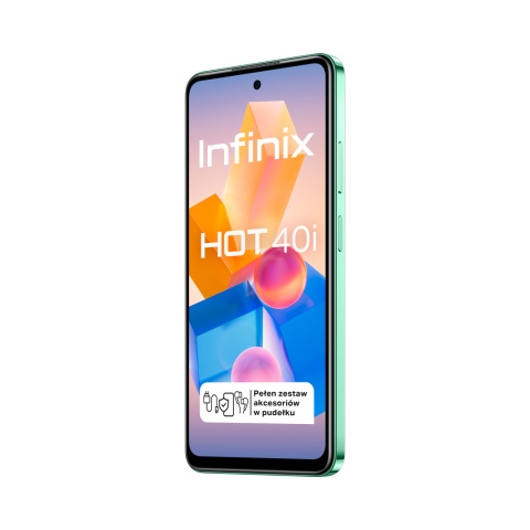 Smartfon INFINIX Hot 40i Green 8/256GB Smartfon INFINIX Hot 40i Green 8/256GB