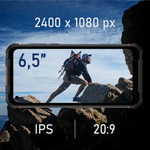 Smartfon Kruger&Matz DRIVE 10 6,5" PANCERNY 6/128GB IP68 IP69K Dual SIM NFC