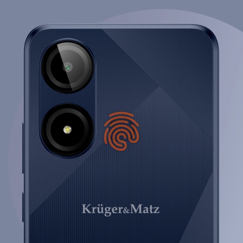 Smartfon Kruger&Matz FLOW 11 6,56" 4/64GB DualSIM 4000mAh LTE granatowy