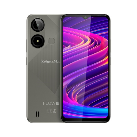 Smartfon Kruger&Matz FLOW 11 6,56" 4/64GB DualSIM 4000mAh LTE szary