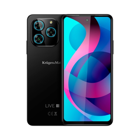 Smartfon Kruger&Matz LIVE 11 6,56" 6/128GB NFC DualSIM 5000mAh LTE czarny