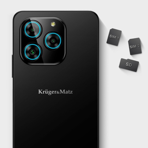 Smartfon Kruger&Matz LIVE 11 6,56" 6/128GB NFC DualSIM 5000mAh LTE czarny