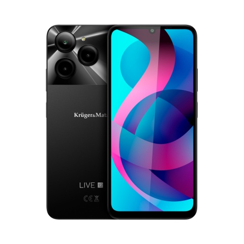 Smartfon Kruger&Matz LIVE 12 6,74" 8/256GB DualSIM 5000mAh LTE NFC Smartfon Kruger&Matz LIVE 12 6,74" 8/256GB DualSIM 5000mAh LTE NFC