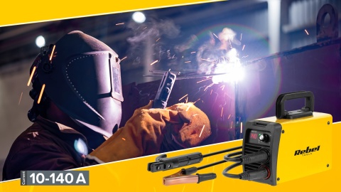 Spawarka inwertorowa MMA Rebel kompaktowa 140A LED Spawarka inwertorowa MMA Rebel kompaktowa 140A LED
