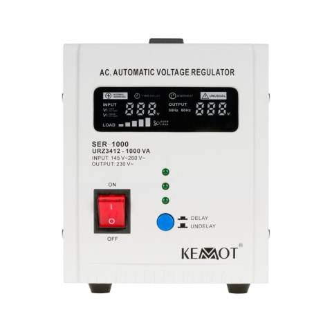 Stabilizator napięcia automatyczny KEMOT SER-1000 Stabilizator napięcia automatyczny KEMOT SER-1000