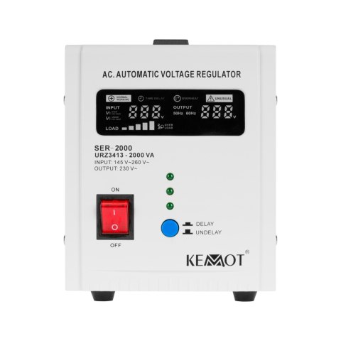 Stabilizator napięcia automatyczny KEMOT SER-2000 Stabilizator napięcia automatyczny KEMOT SER-2000