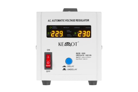 Stabilizator napięcia automatyczny KEMOT SER-500 Stabilizator napięcia automatyczny KEMOT SER-500