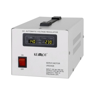 Stabilizator napięcia serwomotor 230V 1000VA Kemot