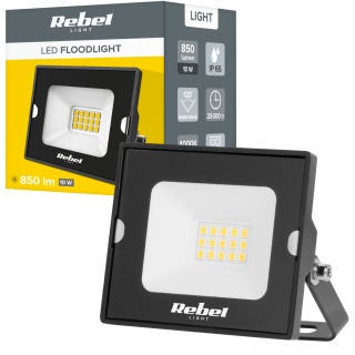 Halogen reflektor LED lampa naświetlacz 10W 4000K IP65 Rebel