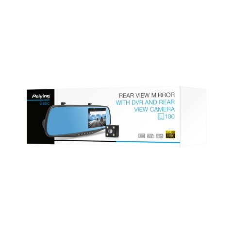 Lusterko samochodowe z rejestratorem Peiying Basic L100