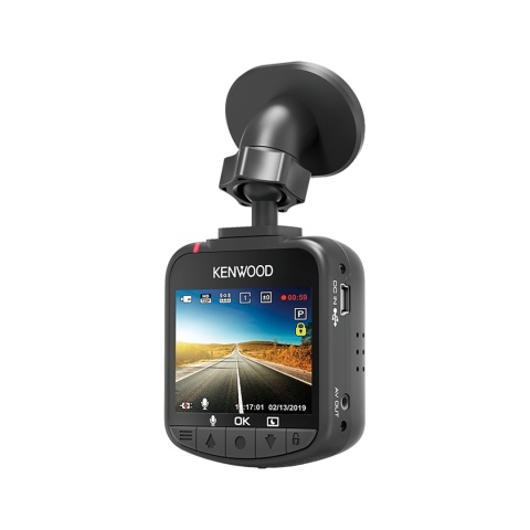 Rejestrator samochodowy Kenwood A100 z 16 GB kartą pamięci detekcją ruchu