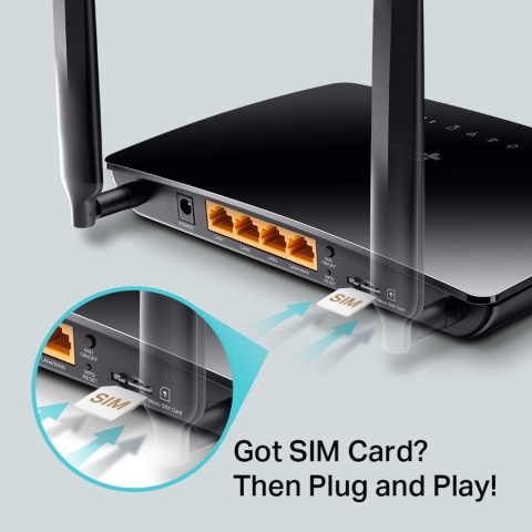 Router bezprzewodowy TP-LINK AC1200 TL-Archer MR400