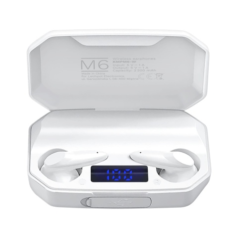 Słuchawki Powerbank Bluetooth 5.1 Kruger&Matz M6 Słuchawki Powerbank Bluetooth 5.1 Kruger&Matz M6