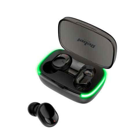 Słuchawki bezprzewodowe dokanałowe Rebel TWS-Y60 Bluetooth 5.3