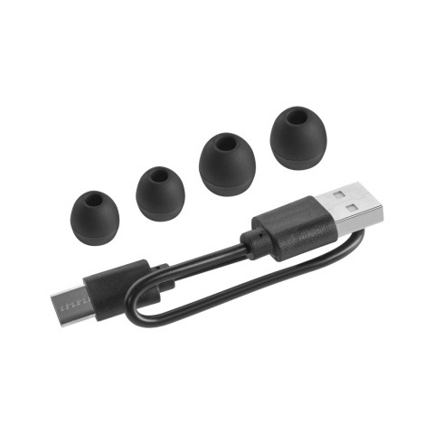 Słuchawki bezprzewodowe douszne powerbank Bluetooth 5.3 Kruger&Matz M19 Słuchawki bezprzewodowe douszne powerbank Bluetooth 5.3 Kruger&Matz M19