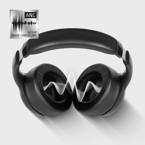 Słuchawki bezprzewodowe nauszne ANC BT 5.0 Bluetooth F3A Kruger&Matz