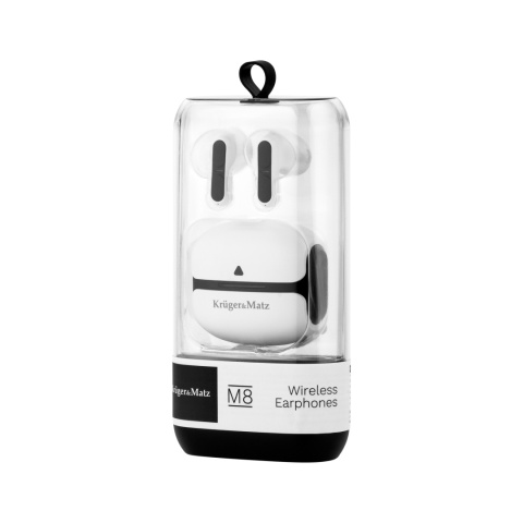 Słuchawki bezprzewodowe powerbank Bluetooth 5.3 TWS mikrofon Kruger&Matz M8