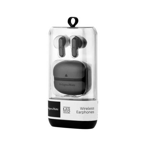 Słuchawki bezprzewodowe powerbank Bluetooth 5.3 TWS mikrofon Kruger&Matz M8