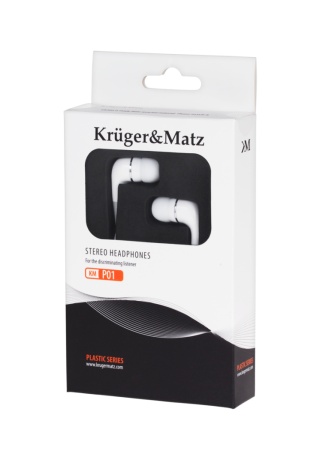 Słuchawki dokanałowe Kruger&Matz P01