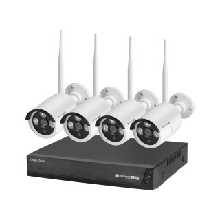 Zestaw do monitoringu WiFi FullHD 4 kamery IP C200