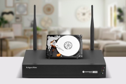 Zestaw do monitoringu WiFi FullHD 4 kamery IP C200 Zestaw do monitoringu WiFi FullHD 4 kamery IP C200