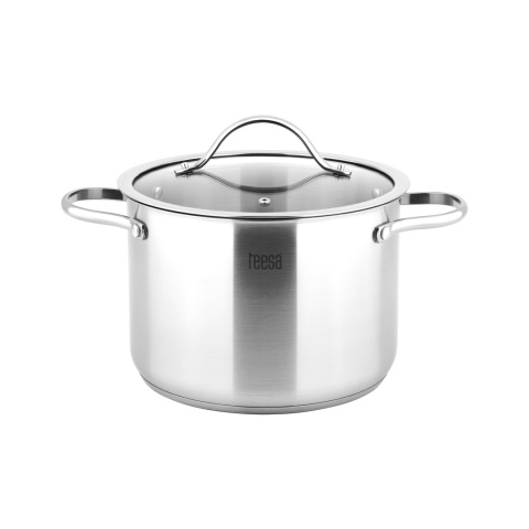 Garnki ze stali nierdzewnej 3 garnki solidne zestaw Teesa COOK EXPERT MASTER