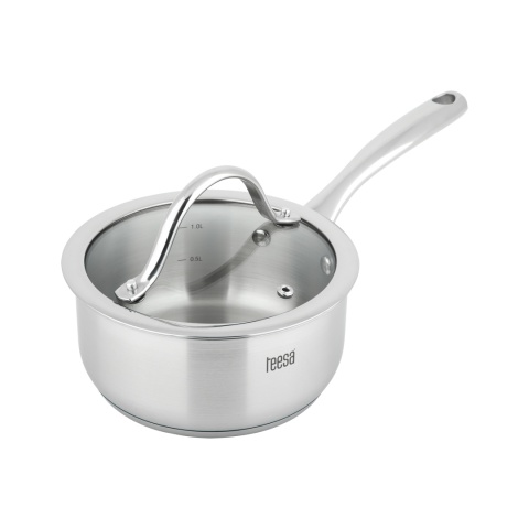 Garnki ze stali nierdzewnej 3 garnki solidne zestaw Teesa COOK EXPERT MASTER