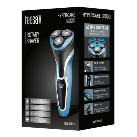 Golarka rotacyjna Teesa HYPERCARE PRO700 trymer