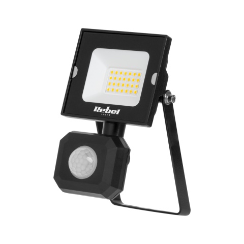 Halogen reflektor LED naświetlacz zewnętrzny lampa 20W 4000K IP44 czujnik Halogen reflektor LED naświetlacz zewnętrzny lampa 20W 4000K IP44 czujnik