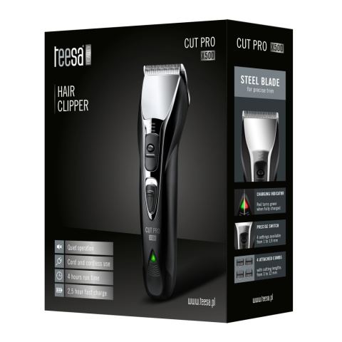 Maszynka do włosów Teesa CUT PRO X500