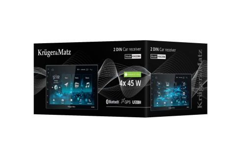 Radio 2DIN Kruger&Matz ANDROID 8.1 GPS, BT