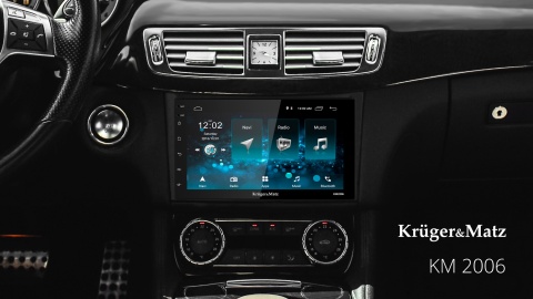 Radio 2DIN Kruger&Matz ANDROID 8.1 GPS, BT