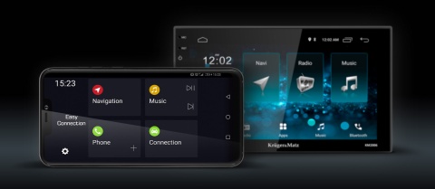 Radio 2DIN Kruger&Matz ANDROID 8.1 GPS, BT